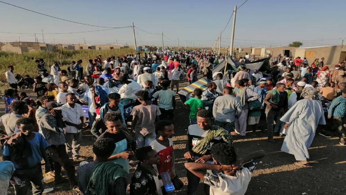 لاجئون من إقليم تيغراي إلى السودان