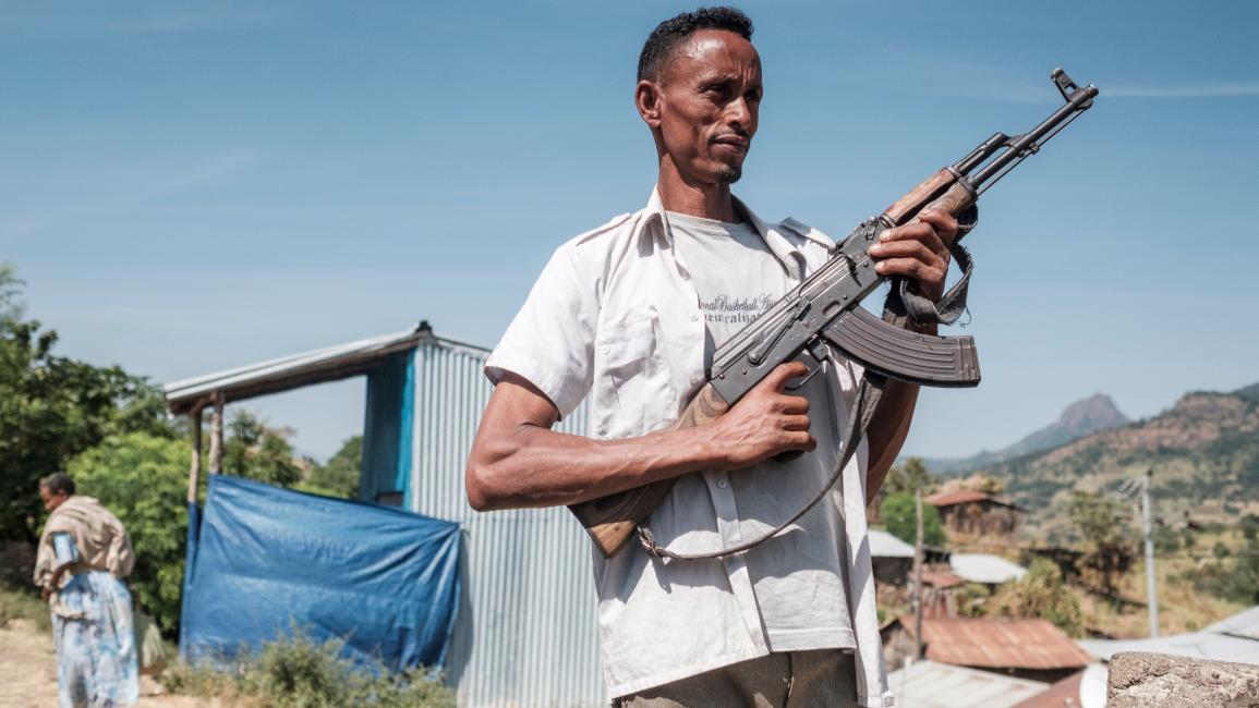 مقاتل اثيوبي