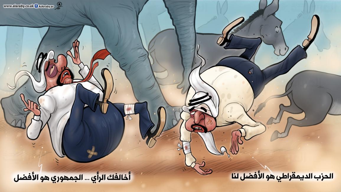 كاريكاتير السباق الرئاسي / فهد