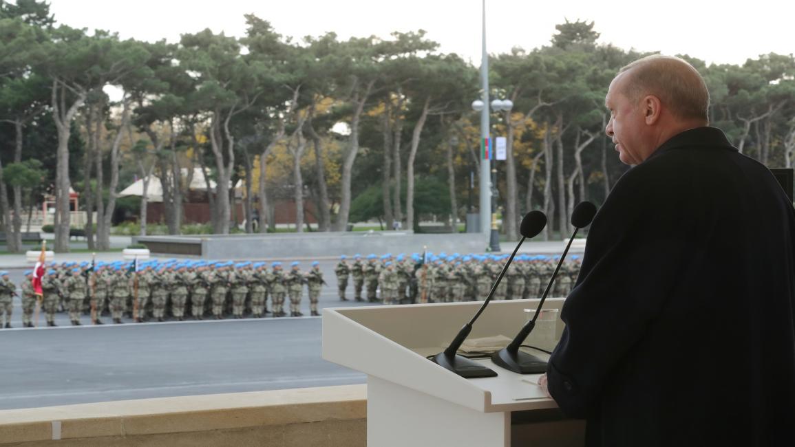 خطاب أردوغان في باكو