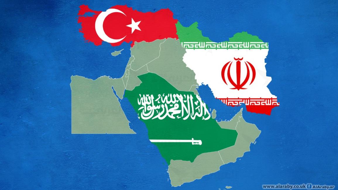 تركيا والسعودية وإيران