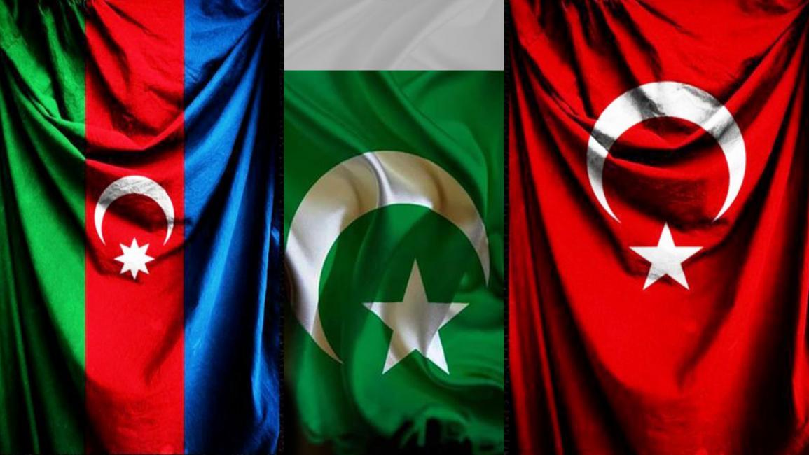تركيا وباكستان وأذربيجان