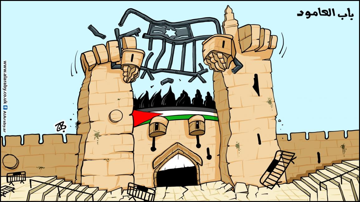 كاريكاتير باب العامود / حجاج