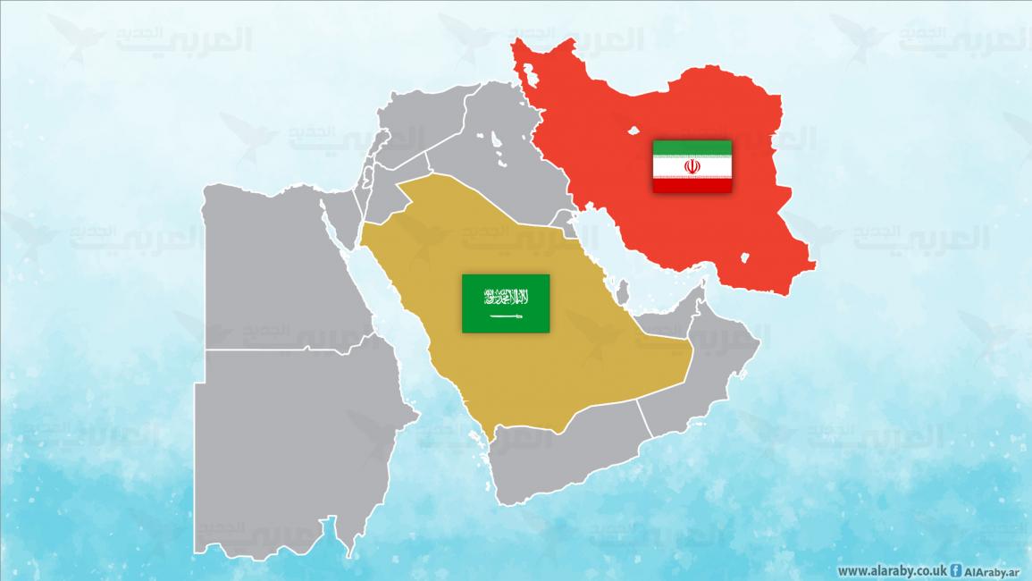 مقالات خريطة السعودية وإيران