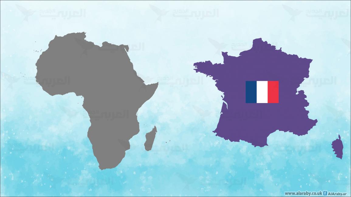مقالات خريطتا فرنسا وأفريقيا