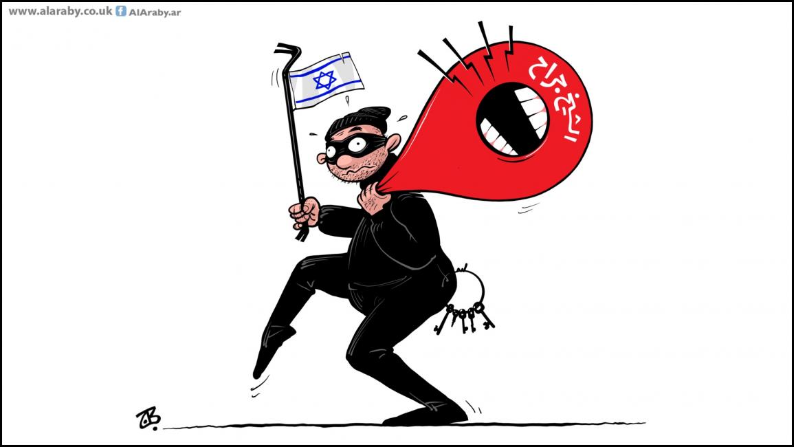 كاريكاتير الشيخ جراح / حجاج