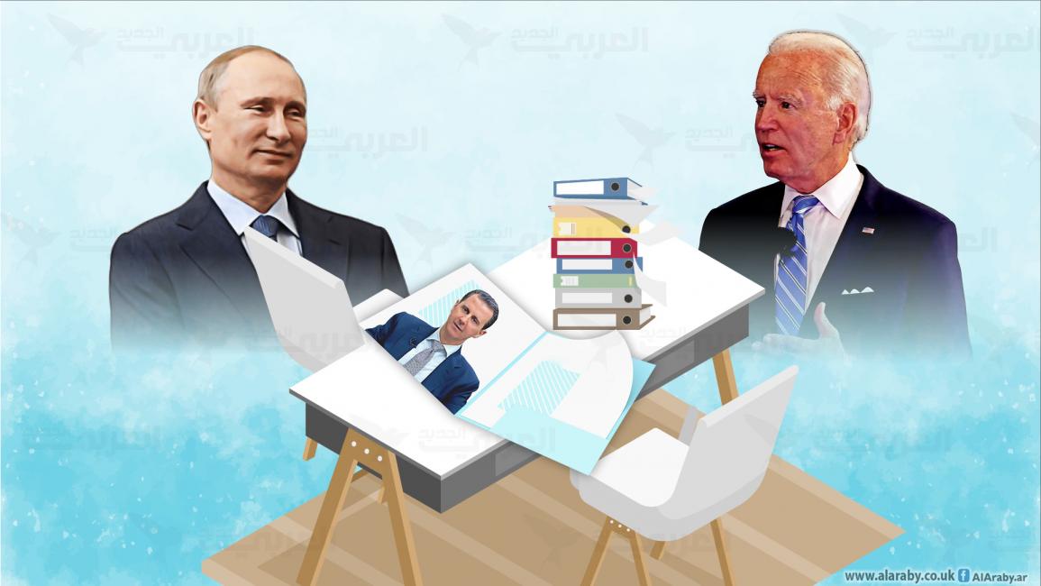 مقالات الأسد بين بوتين وبايدن