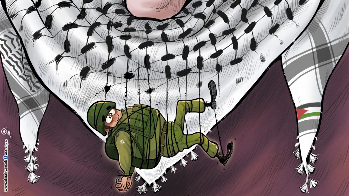 كاريكاتير المأزق الاسرائيلي / فهد