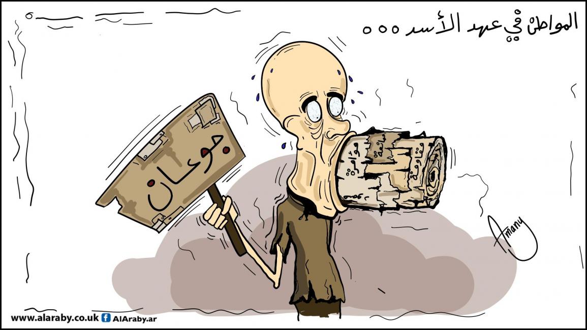 كاريكاتير المواطن السوري / اماني