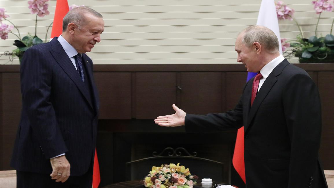 بوتين وأردوغان في سوتشي