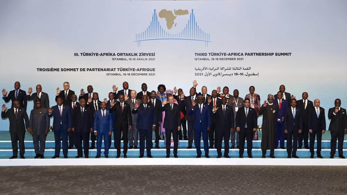 القمة التركية الأفريقية الثالثة في اسطنبول (18/12/2021/ الأناضول)