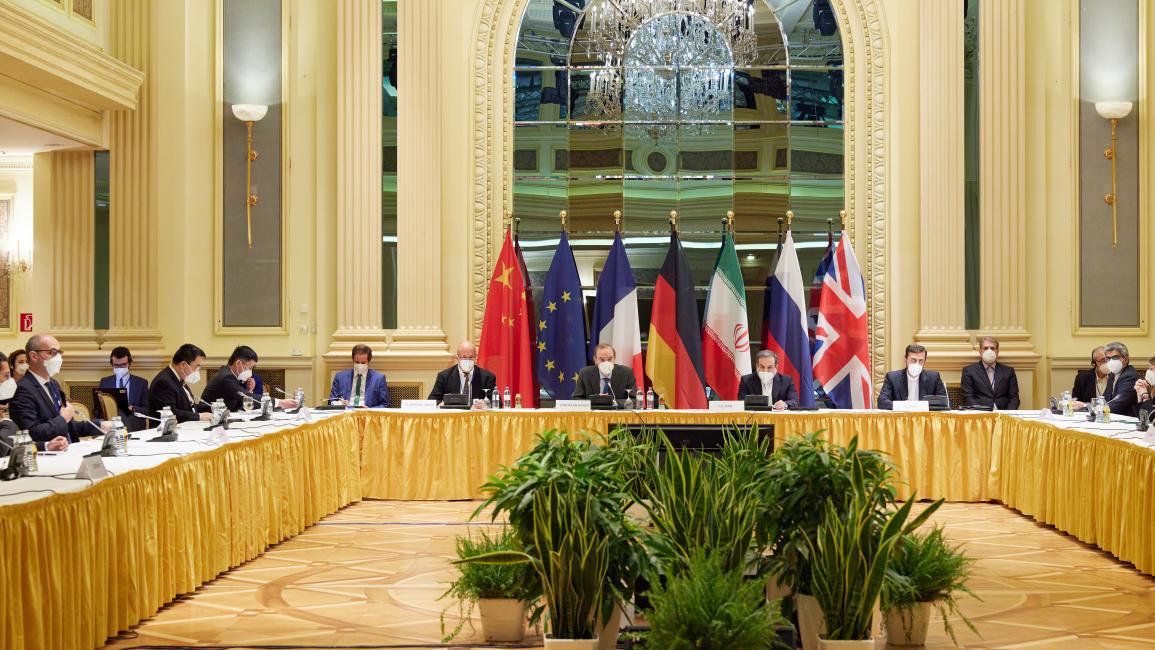 مفاوضات لإحياء الاتفاق النووي في فيينا في النمسا في 15/ 4/ 2021 (الأناضول)