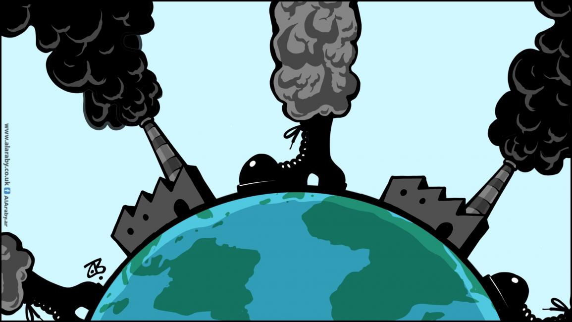 كاريكاتير قمة المناخ / حجاج 
