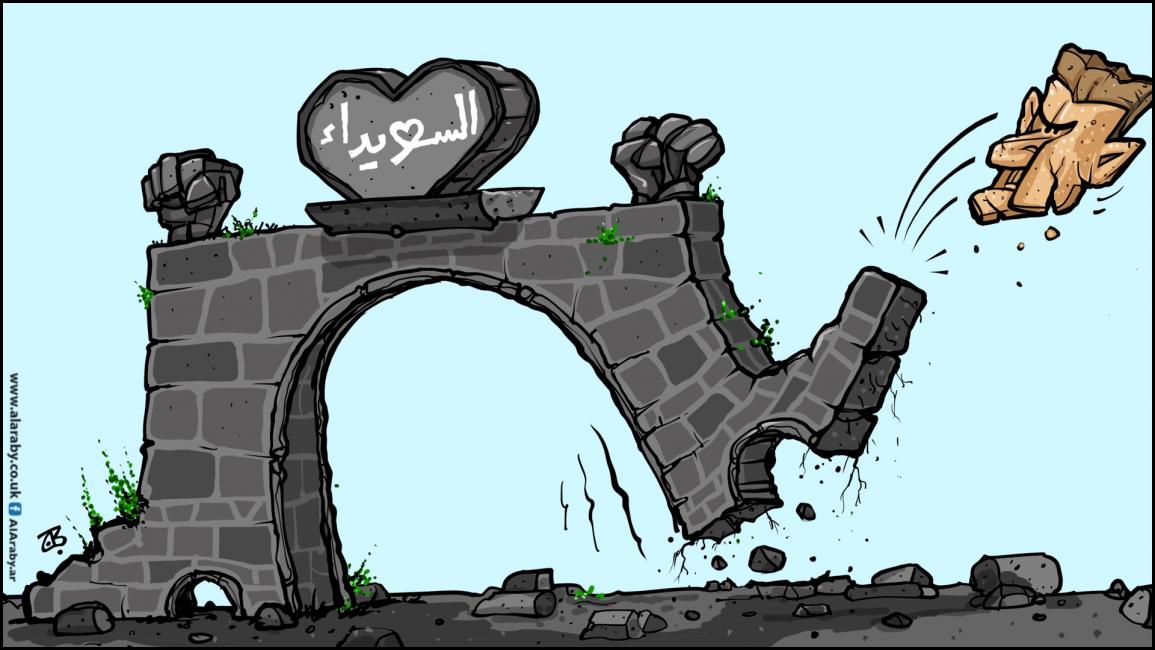 كاريكاتير ثورة السويداء / حجاج