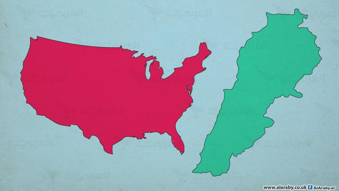 مقالات خريطة أميركا ولبنان