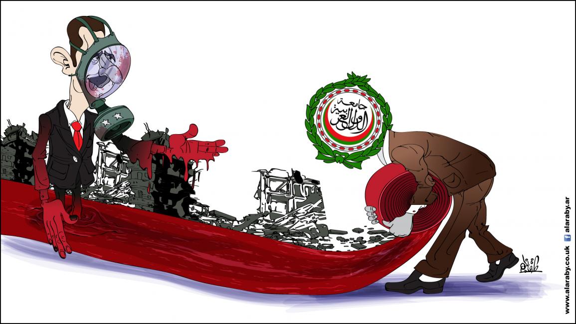 كاريكاتير التطبيع مع الأسد / نجم