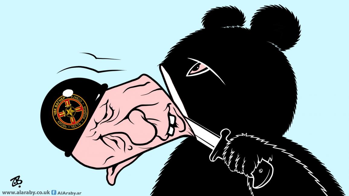 كاريكاتير ٢٥ يونيو بوتين وبريغوجين فاغنر / حجاج