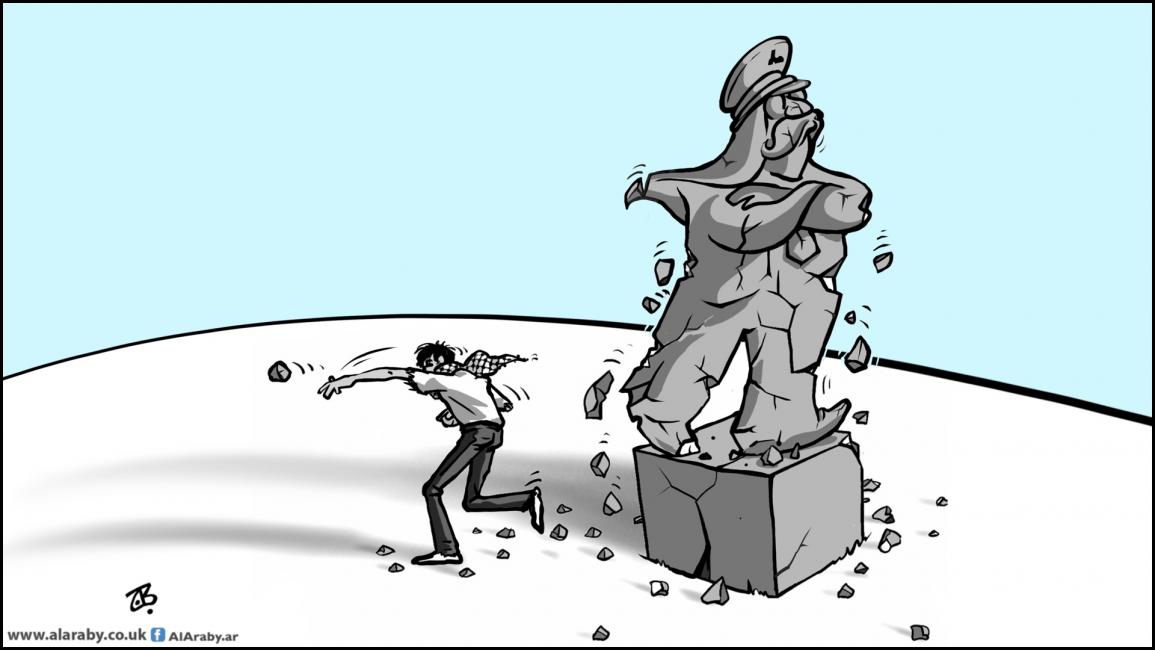 كاريكاتير المقاومة الفلسطينية والانظمة العربية / حجاج