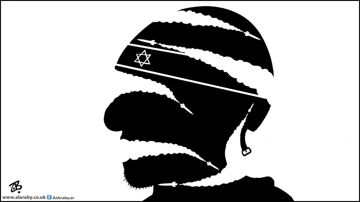 كاريكاتير صواريخ غزة / حجاج 