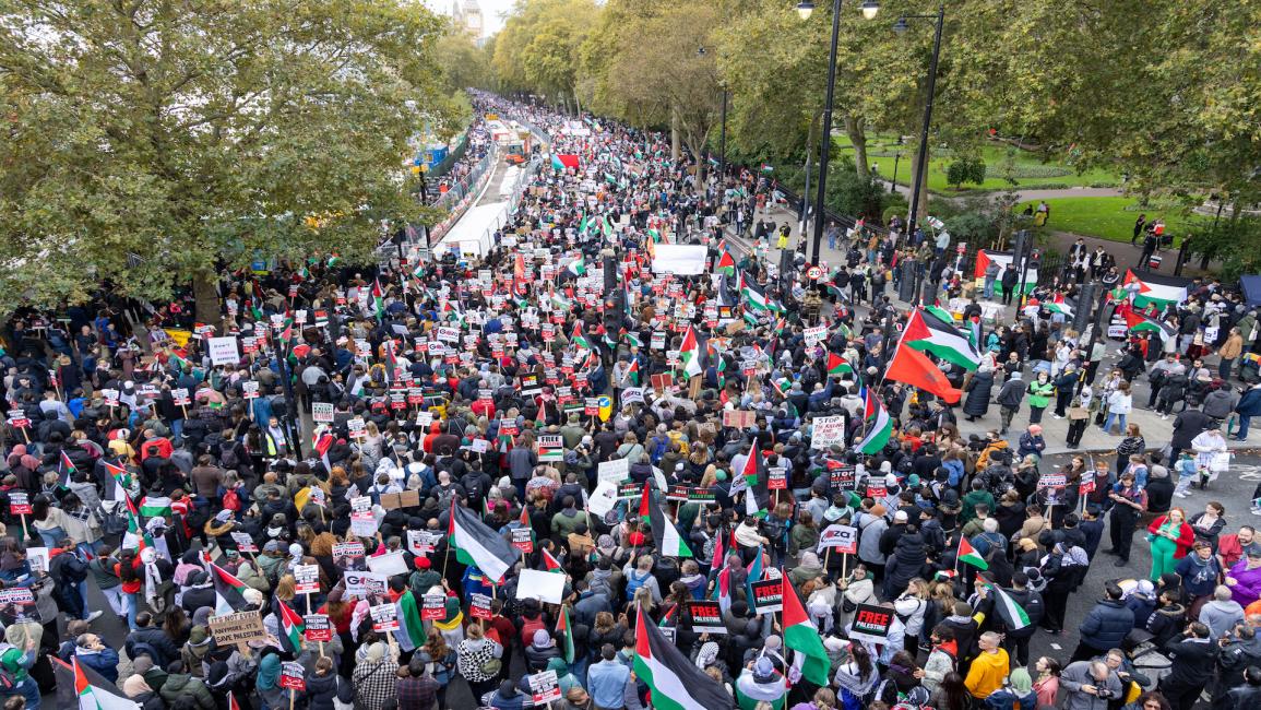 احتجاج داعم لغزة/ لندن