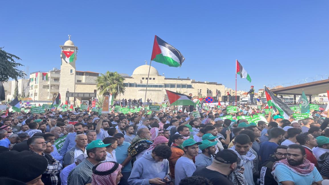 احتجاج في عمان