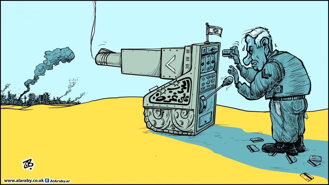 كاريكاتير مقامرة نتنياهو غزة / حجاج