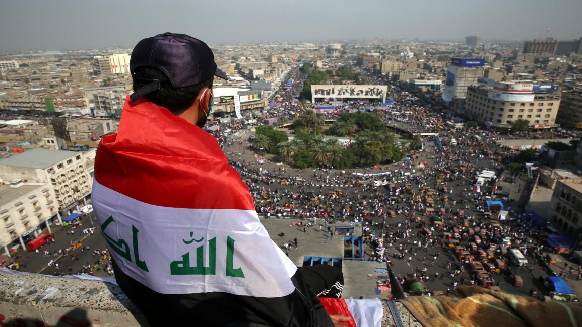 احتجاجات العراق/غيتي/مجتمع