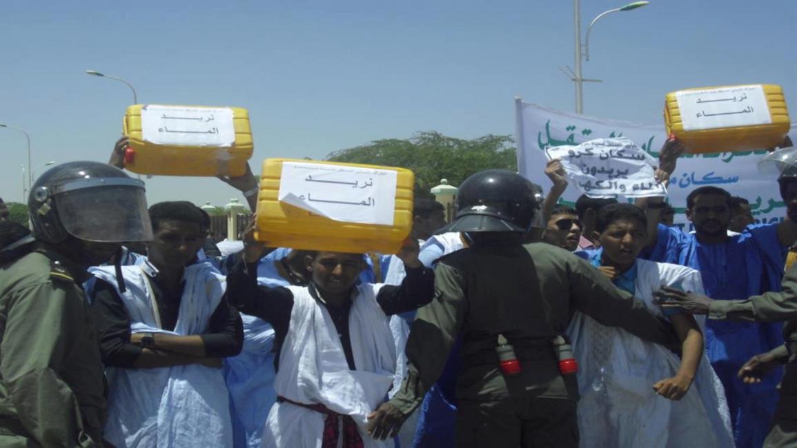 أزمة المياه في موريتانيا