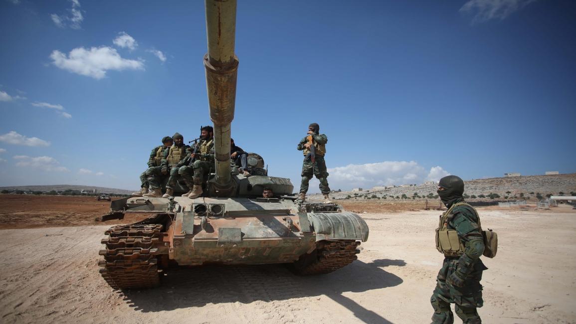 قوات المعارضة في إدلب 