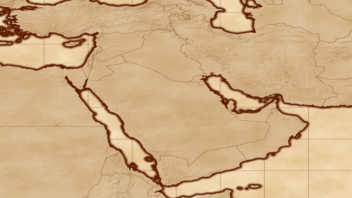 خريطة الخليج 