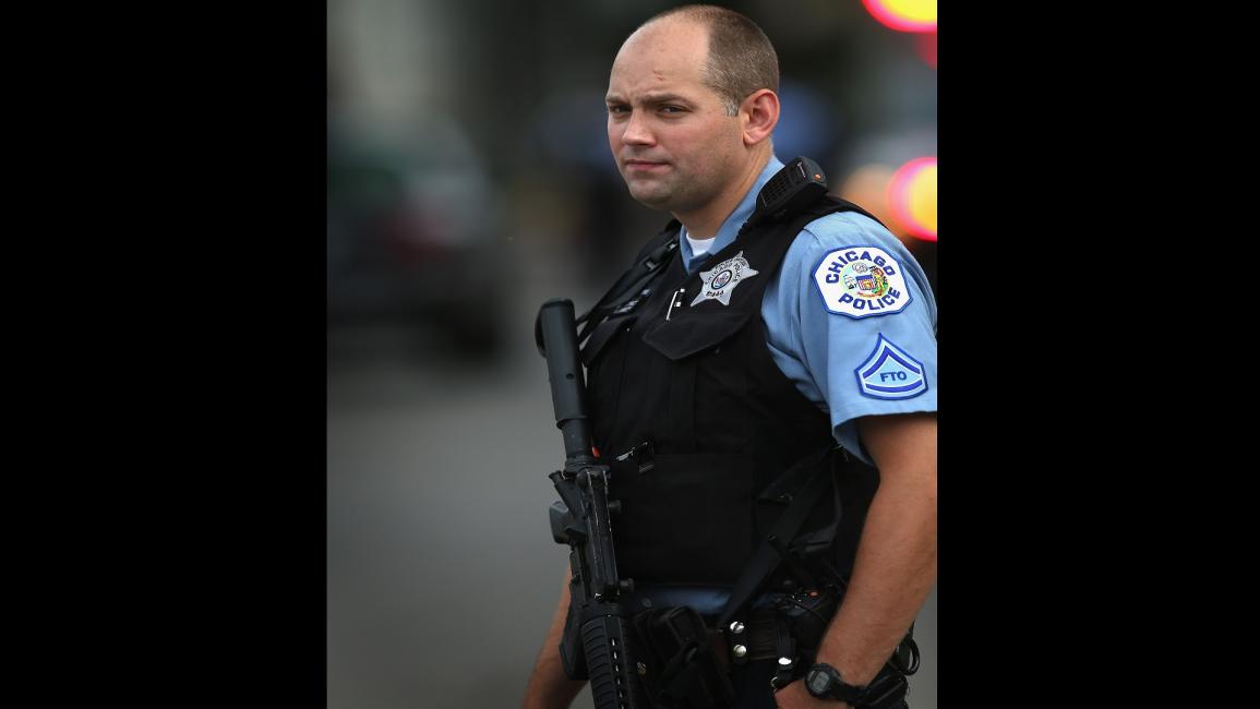 شرطي شيكاغو- Getty