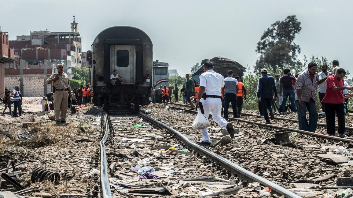 حوادث قطارات متكررة في مصر (خالد دسوقي/فرانس برس)