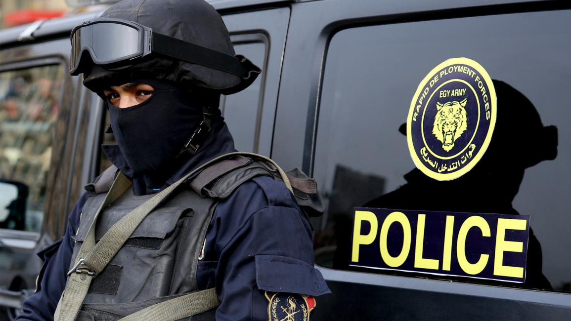 الشرطة المصرية\القوات الأمنية المصرية\فرانس برس