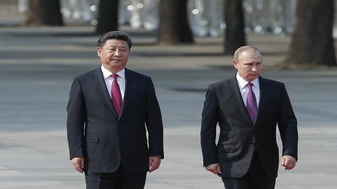 بوتين والرئيس الصيني1 -جيتي