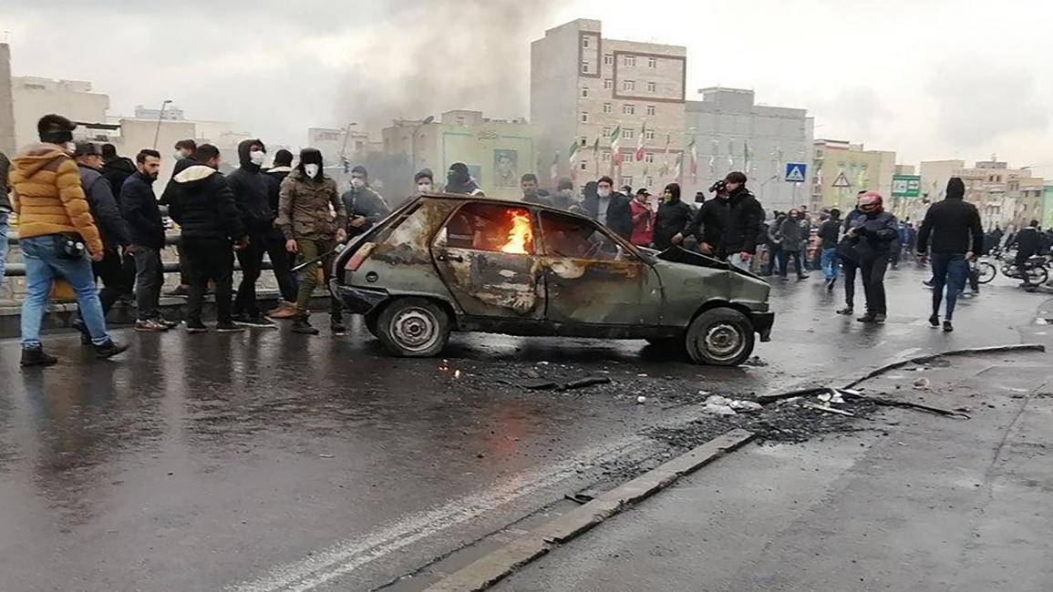 تظاهرات البنزين/ إيران