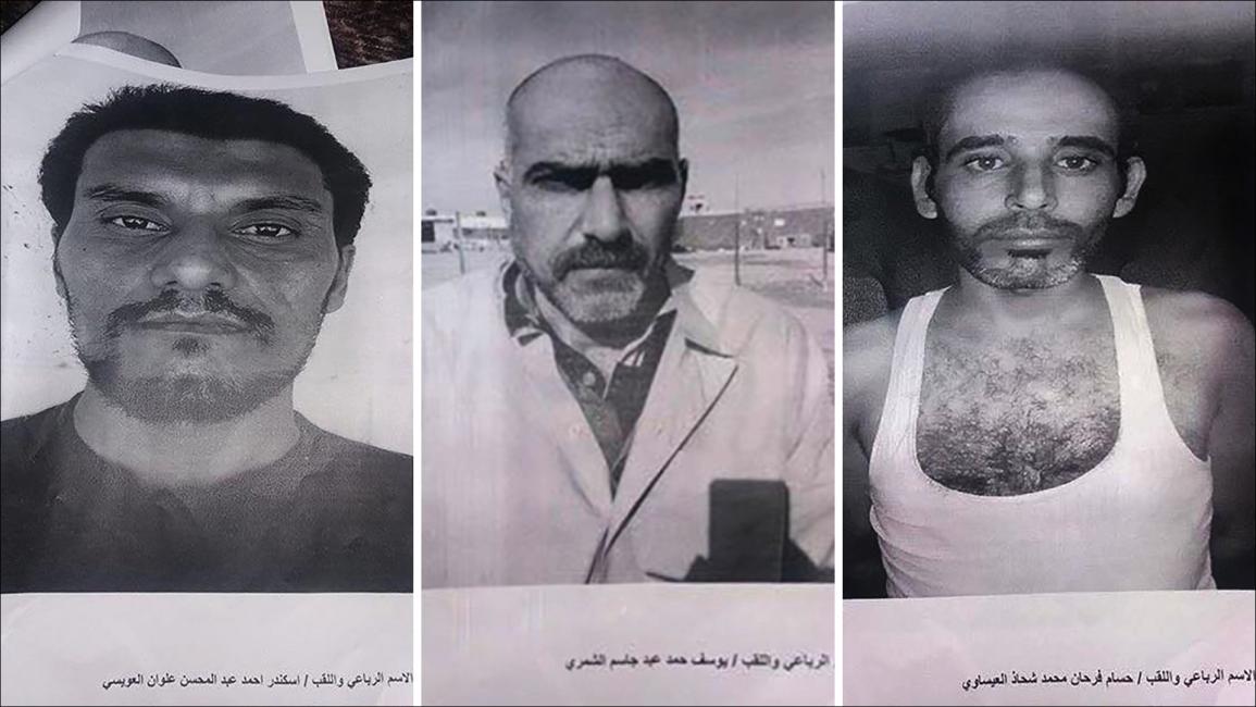 قادة "داعش" الفارين من سجن الأنبار