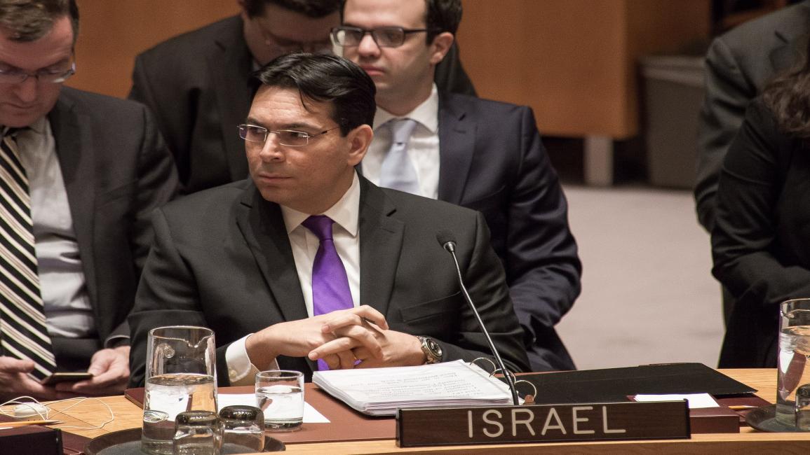 سفير إسرائيل بالأمم المتحدة داني دانون/سياسة/ألبين لور جونز/Getty