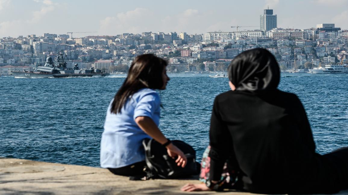 سوريتان تعيشان في تركيا/مجتمع (أوزان كوزيه/ فرانس برس)