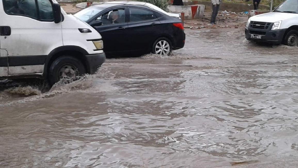 أمطار غزيرة في تونس (فيسبوك)