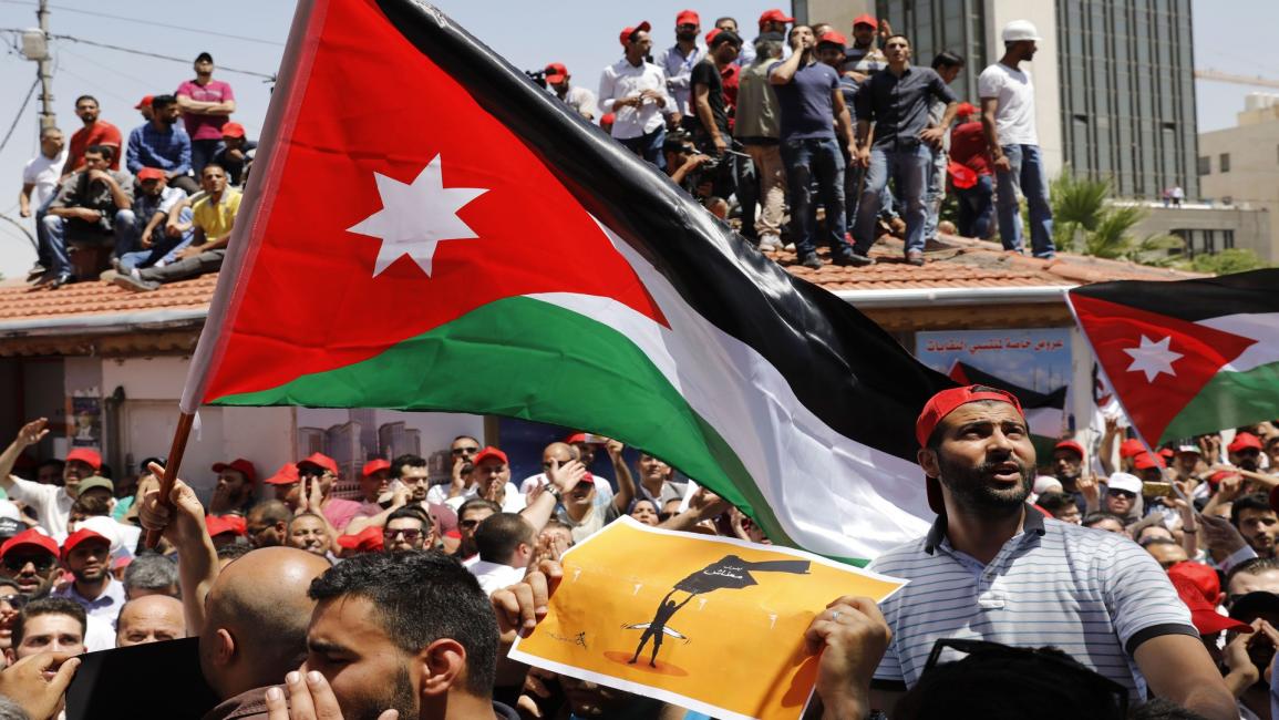 سياسة/احتجاجات الأردن/(أحمد غرابلي/فرانس برس)