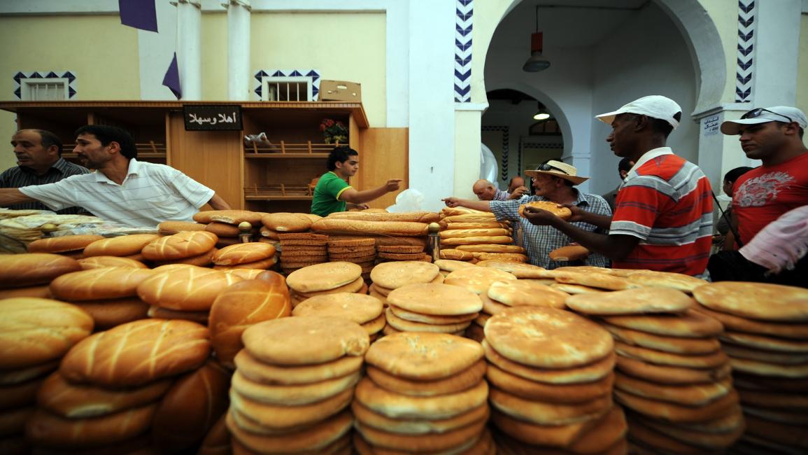 إنتاج الخبز في تونس يفوق الاستهلاك(فتحي بيليد/فرانس برس)