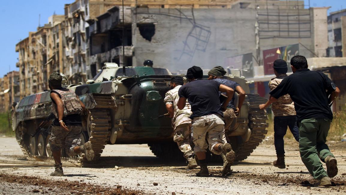 قوات حفتر في بنغازي ABDULLAH DOMA/AFP