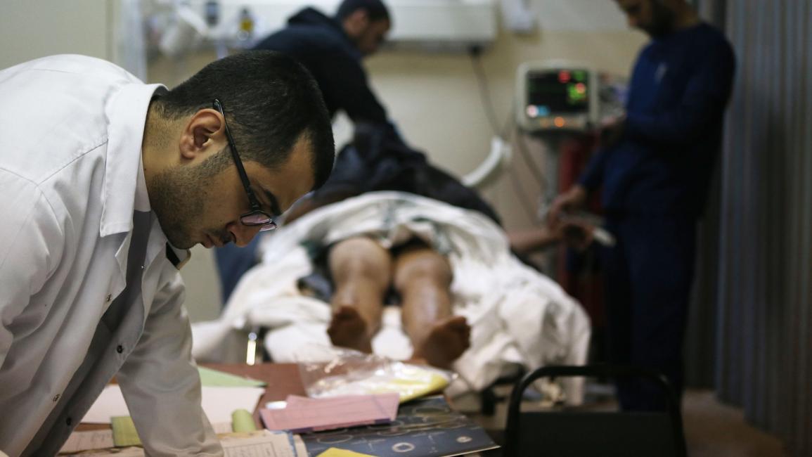 قسم إسعاف وطوارئ في مستشفى في الأردن - مجتمع