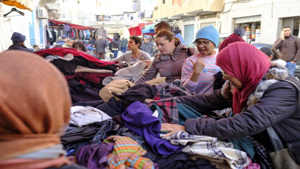سوق الملابس المستعملة/غيتي/مجتمع