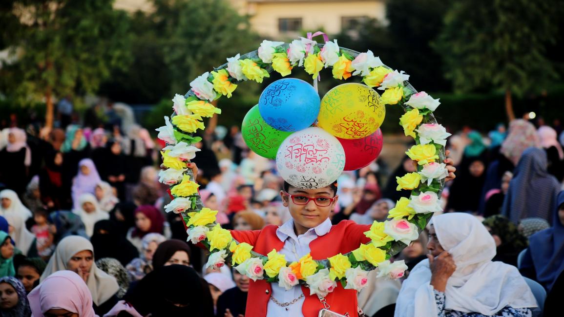 فرحة العيد في غزة