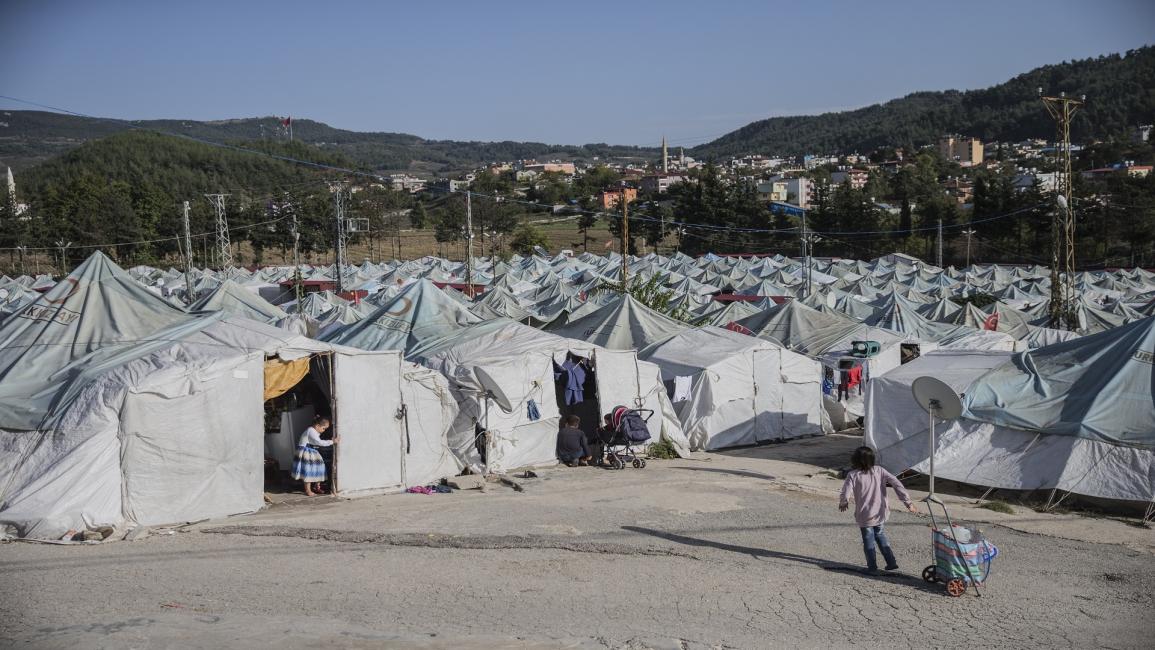 مخيم لاجئين في تركيا (الأناضول)