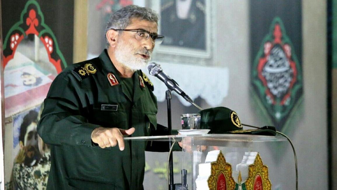 إسماعيل قاآني قائد فيلق القدس الإيراني-سياسة-إرنا