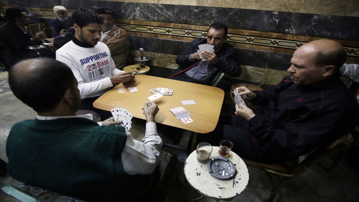 مقهى شعبي في دمشق- فرانس برس
