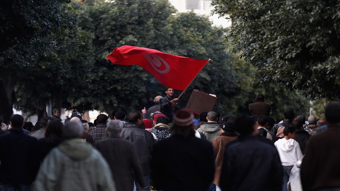 القرارات الإقتصادية وراء تزايد الاحتجاجات في تونس (كريستوفر فيرلونج/Getty)