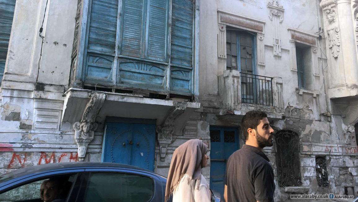 مباني تونس المهددة - العربي الجديد